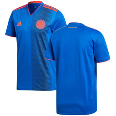 Colombia National Team Away Replica Blank Jersey – Blue/Red 2019