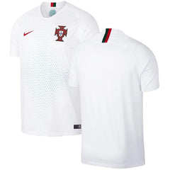 Portugal National Team Away Replica Stadium Blank Jersey – White/Red 2019