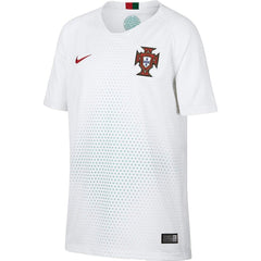 Portugal National Team Youth Away Replica Stadium Blank Jersey – White/Red 2019