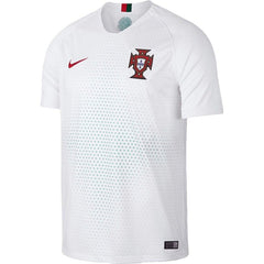 Portugal National Team Away Replica Stadium Blank Jersey – White/Red 2019