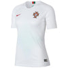 Image of Portugal National Team Women's Away Replica Stadium Blank Jersey – White/Red 2019