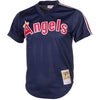 Image of Reggie Jackson California Angels Mitchell &amp; Ness Cooperstown Mesh Batting Practice Jersey - Navy 2019