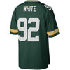 Image of Reggie White Green Bay Packers Mitchell &amp; Ness Retired Player Vintage Replica Jersey - Green 2019