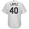 Image of Reynaldo Lopez Chicago White Sox Majestic Home Cool Base Player Jersey - White 2019