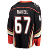 Image of Richard Rakell Anaheim Ducks Youth Breakaway Player Jersey – Black 2019