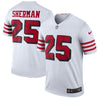 Image of Richard Sherman San Francisco 49ers Color Rush Legend Player Jersey – White 2019