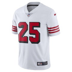 Richard Sherman San Francisco 49ers Color Rush Vapor Untouchable Limited Player Jersey – White 2019