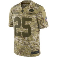 Richard Sherman San Francisco 49ers Salute to Service Limited Jersey – Camo 2019