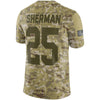 Image of Richard Sherman San Francisco 49ers Salute to Service Limited Jersey – Camo 2019