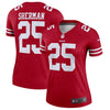 Image of Richard Sherman San Francisco 49ers Women's Legend Jersey – Scarlet 2019