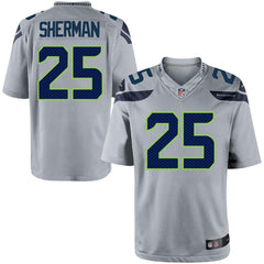 Richard Sherman Seattle Seahawks Alternate Limited Jersey - Gray 2019