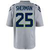 Image of Richard Sherman Seattle Seahawks Alternate Limited Jersey - Gray 2019