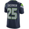 Image of Richard Sherman Seattle Seahawks Vapor Untouchable Limited Player Jersey - College Navy 2019