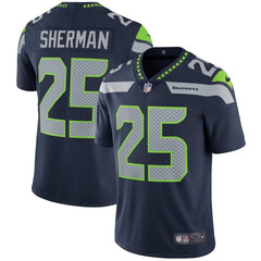 Richard Sherman Seattle Seahawks Vapor Untouchable Limited Player Jersey - College Navy 2019