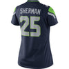 Image of Richard Sherman Seattle Seahawks Women's Limited Jersey - College Navy 2019