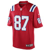 Image of Rob Gronkowski New England Patriots Alternate Limited Jersey - Red 2019