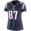 Image of Rob Gronkowski New England Patriots Girls Youth Game Jersey - Navy Blue 2019