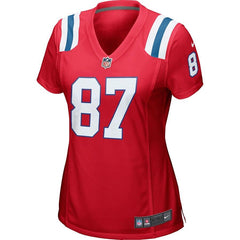 Rob Gronkowski New England Patriots Women's Game Jersey - Red 2019