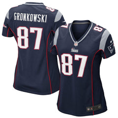 Rob Gronkowski New England Patriots Women's Limited Jersey - Navy Blue 2019