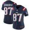 Image of Rob Gronkowski New England Patriots Women's Vapor Untouchable Color Rush Limited Player Jersey - Navy 2019