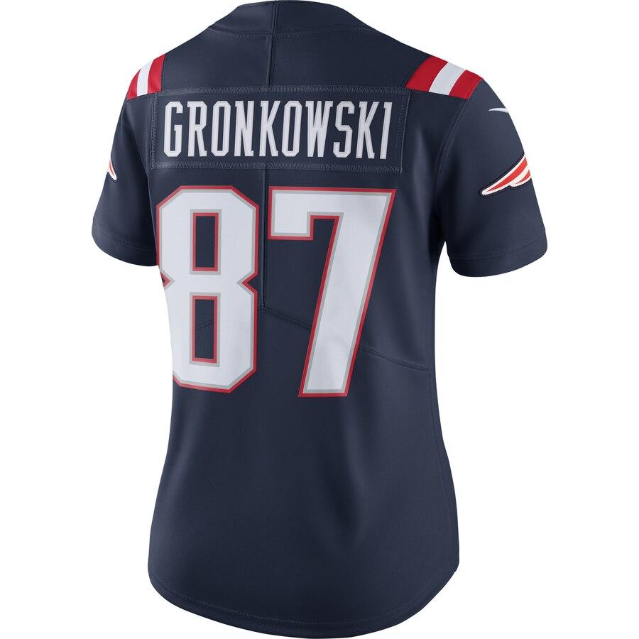 Rob Gronkowski New England Patriots Women's Vapor Untouchable Color Rush Limited Player Jersey - Navy 2019