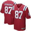 Image of Rob Gronkowski New England Patriots Youth Alternate Game Jersey - Red 2019