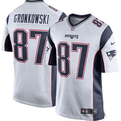 Rob Gronkowski New England Patriots Youth Game Jersey - White 2019