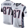Image of Rob Gronkowski New England Patriots Youth Game Jersey - White 2019