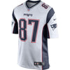 Image of Rob Gronkowski New England Patriots Youth Game Jersey - White 2019