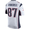 Image of Rob Gronkowski New England Patriots Youth Game Jersey - White 2019