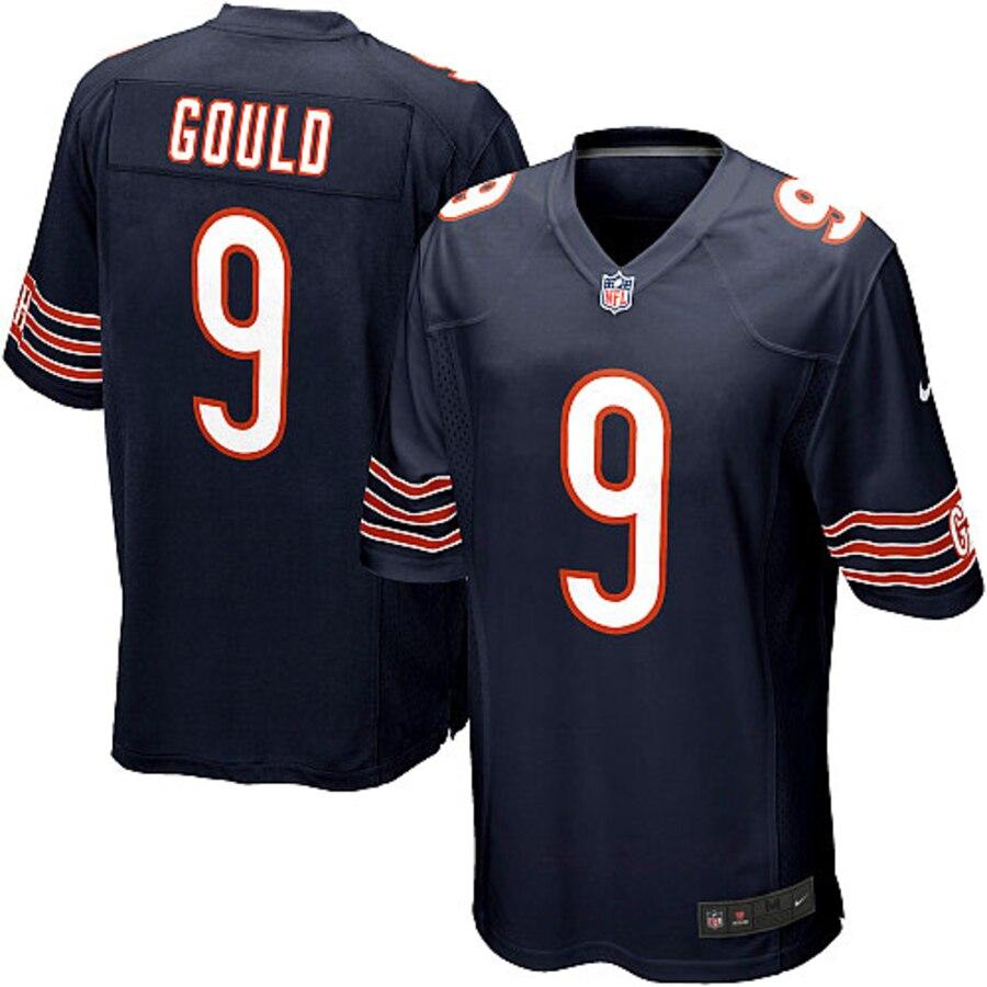 Robbie Gould Chicago Bears Youth Team Color Game Jersey - Navy Blue 2019