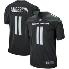 Robby Anderson New York Jets Game Jersey – Stealth Black 2019