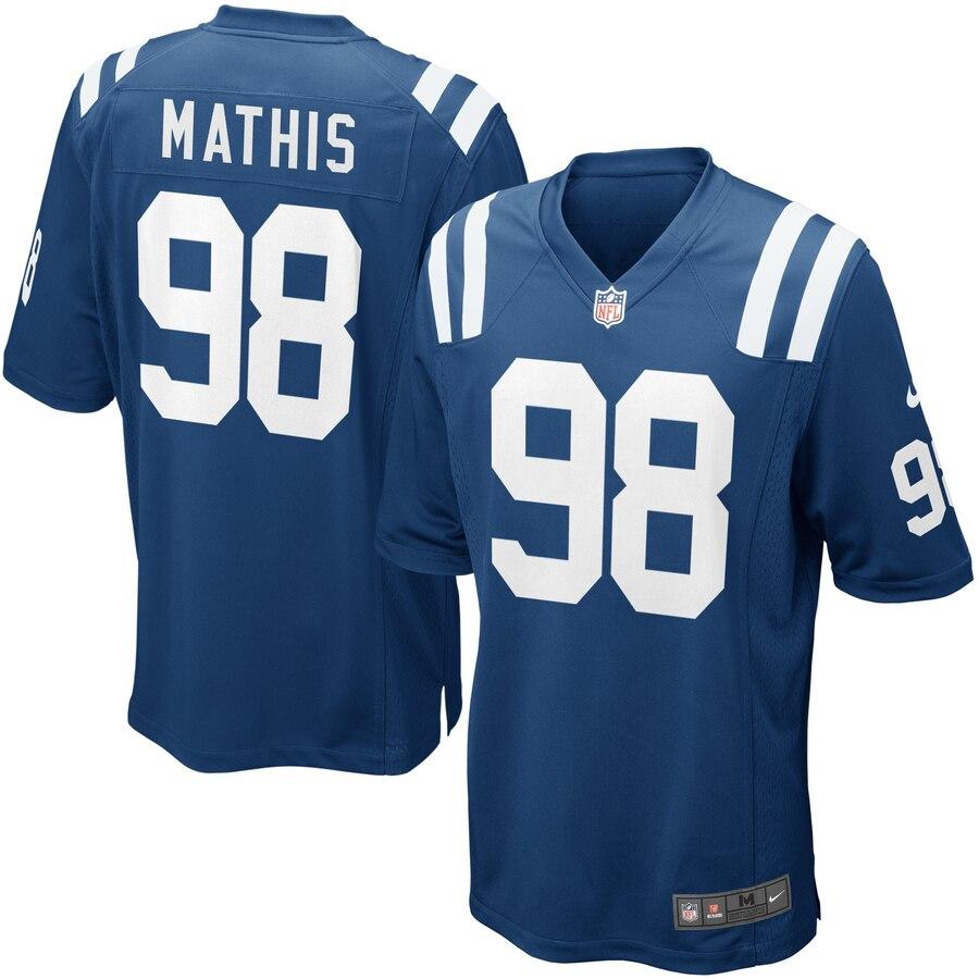 Robert Mathis Indianapolis Colts Youth Team Color Game Jersey - Royal Blue 2019