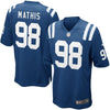 Image of Robert Mathis Indianapolis Colts Youth Team Color Game Jersey - Royal Blue 2019