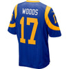 Image of Robert Woods Los Angeles Rams Game Jersey - Royal 2019