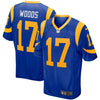 Image of Robert Woods Los Angeles Rams Game Jersey - Royal 2019