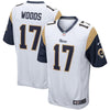 Image of Robert Woods Los Angeles Rams Game Jersey - White 2019