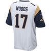 Image of Robert Woods Los Angeles Rams Game Jersey - White 2019