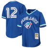 Image of Roberto Alomar Toronto Blue Jays Mitchell &amp; Ness Youth Cooperstown Collection Mesh Batting Practice Jersey – Royal 2019