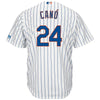 Image of Robinson Cano New York Mets Majestic Home Cool Base Player Jersey – White/Royal 2019