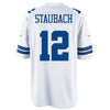 Image of Roger Staubach Dallas Cowboys Legends Replica Jersey - White 2019