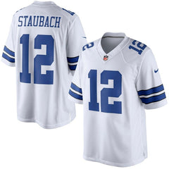 Roger Staubach Dallas Cowboys Retired Player Limited Jersey - White 2019