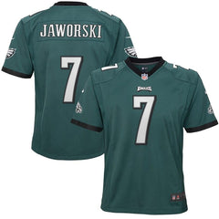 Ron Jaworski Philadelphia Eagles Youth Retired Game Jersey - Midnight Green 2019