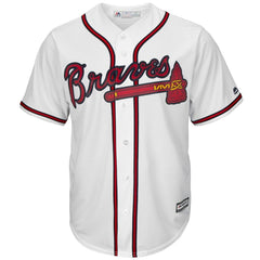 Ronald Acuña Jr. Atlanta Braves Majestic 2019 Home Official Cool Base Player Jersey - White 2019