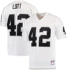 Image of Ronnie Lott Oakland Raiders Mitchell &amp; Ness 1991 Replica Retired Player Jersey - White 2019