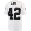 Image of Ronnie Lott Oakland Raiders Mitchell &amp; Ness 1991 Replica Retired Player Jersey - White 2019