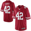 Image of Ronnie Lott San Francisco 49ers Retired Player Limited Jersey - Scarlet 2019