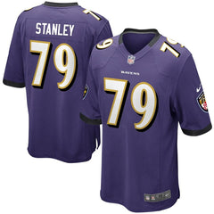 Ronnie Stanley Baltimore Ravens Game Jersey - Purple 2019