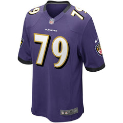 Ronnie Stanley Baltimore Ravens Game Jersey - Purple 2019