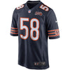 Image of Roquan Smith Chicago Bears 100th Season Game Jersey – Navy 2019